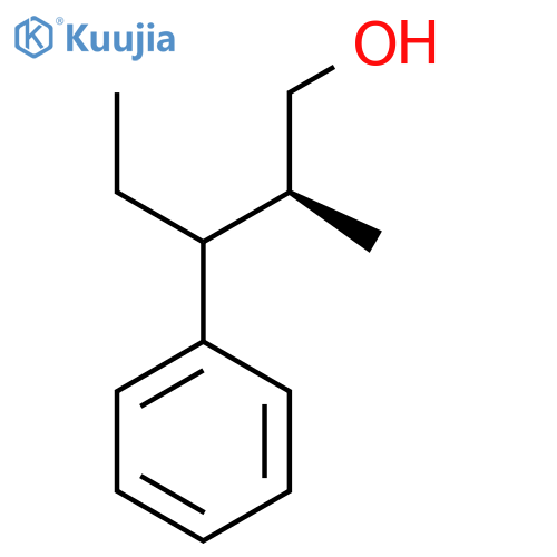 (2S)-2-Methyl-3-phenylpentan-1-ol structure