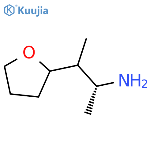 (2R)-3-(Oxolan-2-yl)butan-2-amine structure