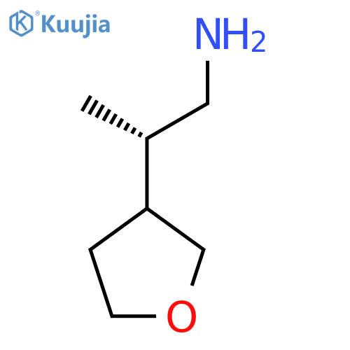 (2S)-2-(Oxolan-3-yl)propan-1-amine structure