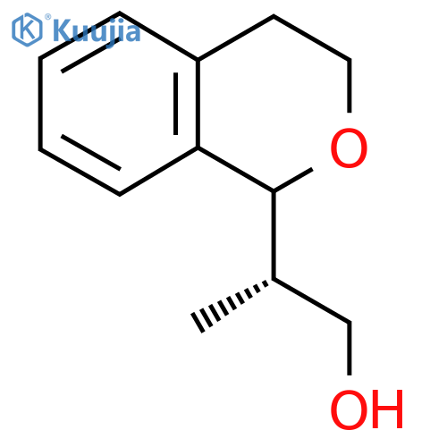 (2S)-2-(3,4-Dihydro-1H-isochromen-1-yl)propan-1-ol structure