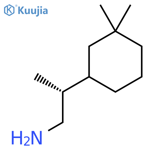 (2R)-2-(3,3-Dimethylcyclohexyl)propan-1-amine structure