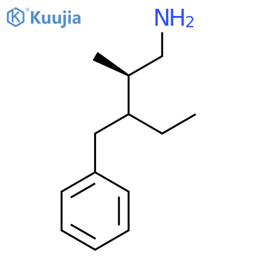 (2R)-3-Benzyl-2-methylpentan-1-amine structure