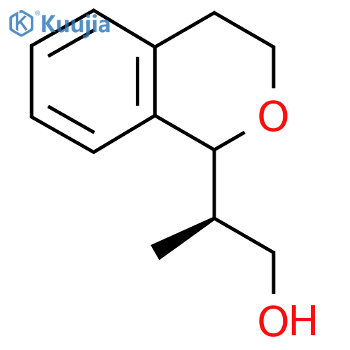 (2R)-2-(3,4-Dihydro-1H-isochromen-1-yl)propan-1-ol structure