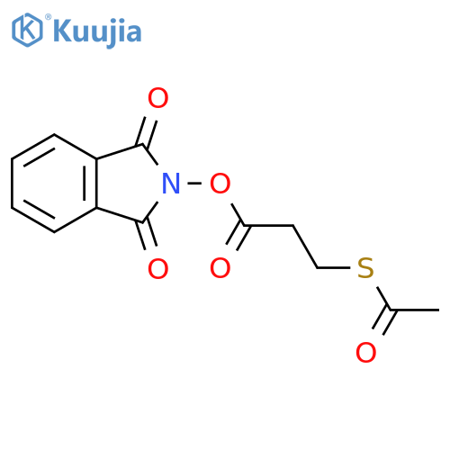 1,3-dioxo-2,3-dihydro-1H-isoindol-2-yl 3-(acetylsulfanyl)propanoate structure