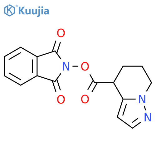 1,3-dioxo-2,3-dihydro-1H-isoindol-2-yl 4H,5H,6H,7H-pyrazolo[1,5-a]pyridine-4-carboxylate structure