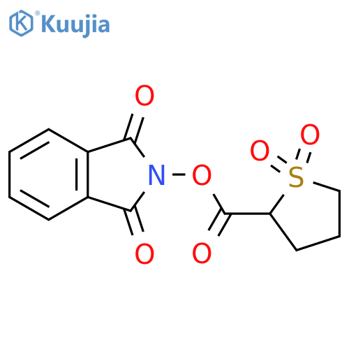 1,3-dioxo-2,3-dihydro-1H-isoindol-2-yl 1,1-dioxo-1lambda6-thiolane-2-carboxylate structure