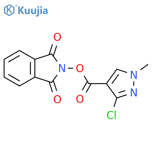 1,3-dioxo-2,3-dihydro-1H-isoindol-2-yl 3-chloro-1-methyl-1H-pyrazole-4-carboxylate structure