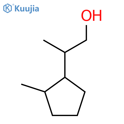 2-(2-Methylcyclopentyl)propan-1-ol structure