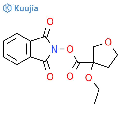 1,3-dioxo-2,3-dihydro-1H-isoindol-2-yl 3-ethoxyoxolane-3-carboxylate structure