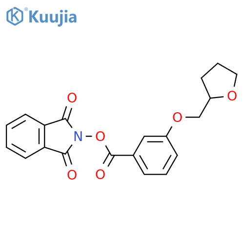 1,3-dioxo-2,3-dihydro-1H-isoindol-2-yl 3-[(oxolan-2-yl)methoxy]benzoate structure