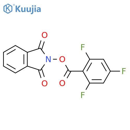 1,3-dioxo-2,3-dihydro-1H-isoindol-2-yl 2,4,6-trifluorobenzoate structure