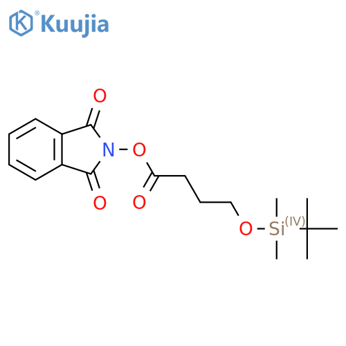 1,3-dioxo-2,3-dihydro-1H-isoindol-2-yl 4-[(tert-butyldimethylsilyl)oxy]butanoate structure