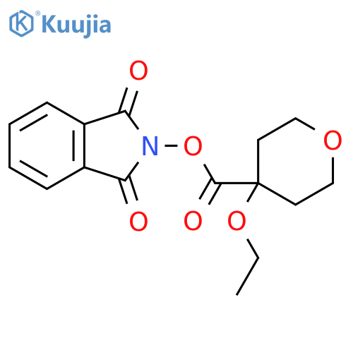 1,3-dioxo-2,3-dihydro-1H-isoindol-2-yl 4-ethoxyoxane-4-carboxylate structure