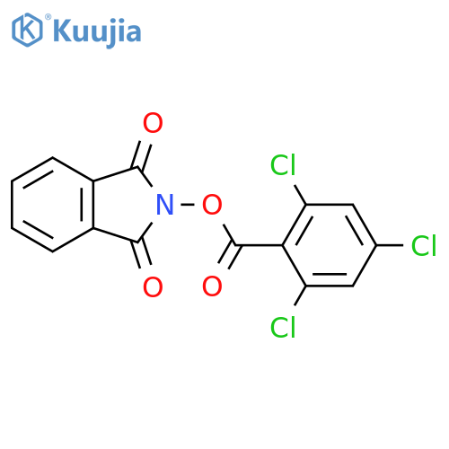 1,3-dioxo-2,3-dihydro-1H-isoindol-2-yl 2,4,6-trichlorobenzoate structure