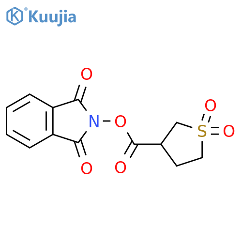1,3-dioxo-2,3-dihydro-1H-isoindol-2-yl 1,1-dioxo-1lambda6-thiolane-3-carboxylate structure