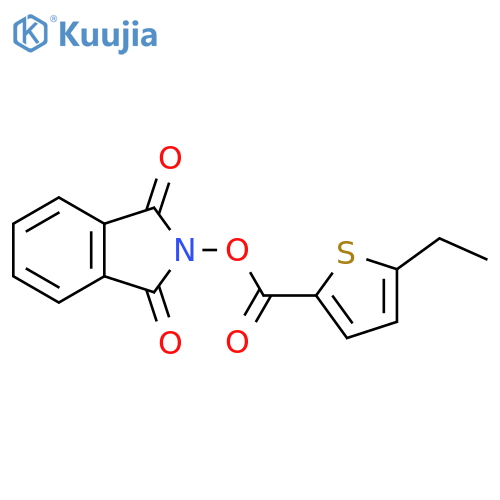 1,3-dioxo-2,3-dihydro-1H-isoindol-2-yl 5-ethylthiophene-2-carboxylate structure