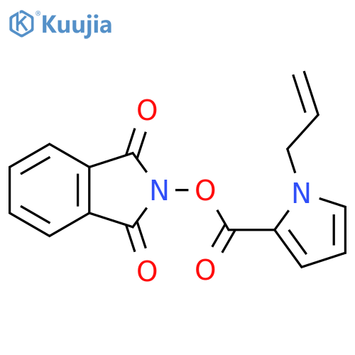 1,3-dioxo-2,3-dihydro-1H-isoindol-2-yl 1-(prop-2-en-1-yl)-1H-pyrrole-2-carboxylate structure