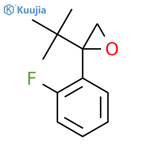 2-Tert-butyl-2-(2-fluorophenyl)oxirane structure