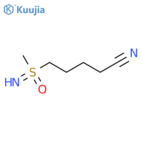 5-(Methylsulfonimidoyl)pentanenitrile structure