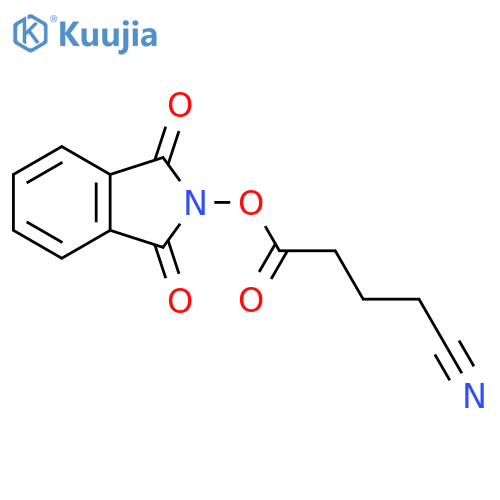 1,3-dioxo-2,3-dihydro-1H-isoindol-2-yl 4-cyanobutanoate structure
