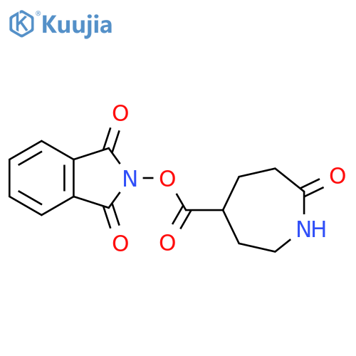 1,3-dioxo-2,3-dihydro-1H-isoindol-2-yl 7-oxoazepane-4-carboxylate structure