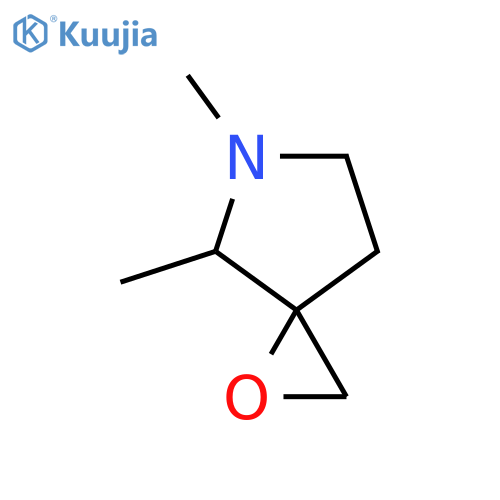 4,5-Dimethyl-1-oxa-5-azaspiro[2.4]heptane structure