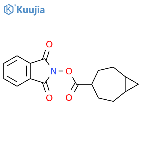 1,3-dioxo-2,3-dihydro-1H-isoindol-2-yl bicyclo[5.1.0]octane-4-carboxylate structure