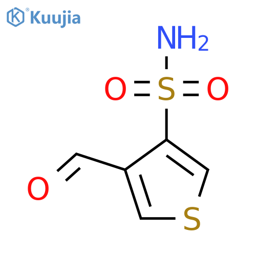 4-Formylthiophene-3-sulfonamide structure