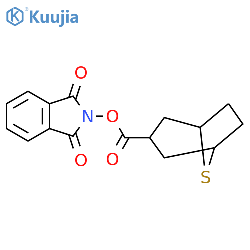 1,3-dioxo-2,3-dihydro-1H-isoindol-2-yl 8-thiabicyclo[3.2.1]octane-3-carboxylate structure
