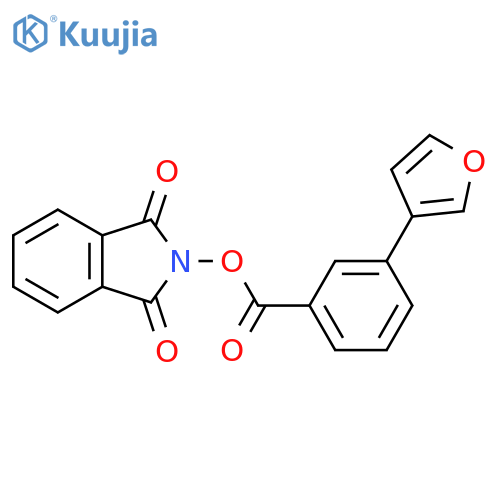 1,3-dioxo-2,3-dihydro-1H-isoindol-2-yl 3-(furan-3-yl)benzoate structure