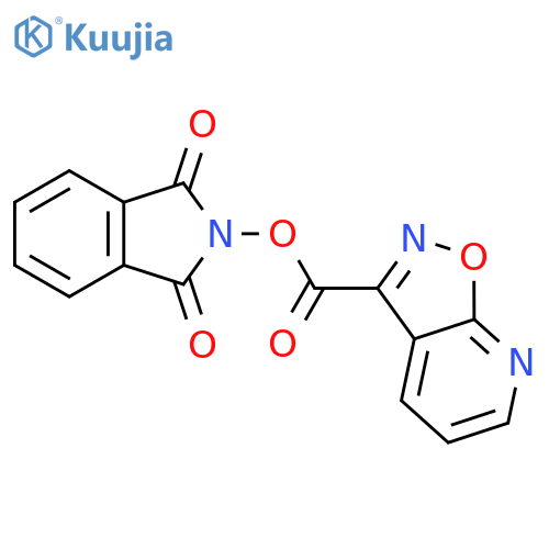 1,3-dioxo-2,3-dihydro-1H-isoindol-2-yl [1,2]oxazolo[5,4-b]pyridine-3-carboxylate structure