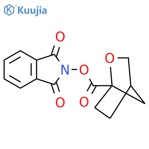 1,3-dioxo-2,3-dihydro-1H-isoindol-2-yl 2-oxabicyclo[2.2.1]heptane-1-carboxylate structure