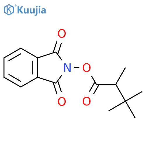 1,3-dioxo-2,3-dihydro-1H-isoindol-2-yl 2,3,3-trimethylbutanoate structure