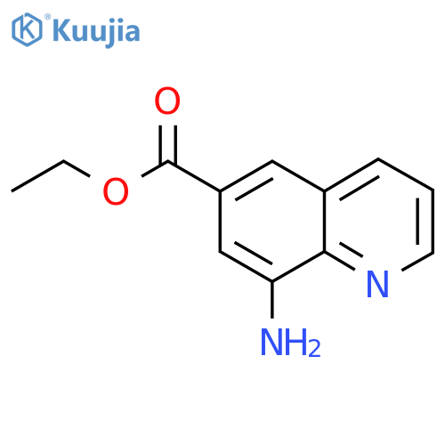 Ethyl 8-aminoquinoline-6-carboxylate structure