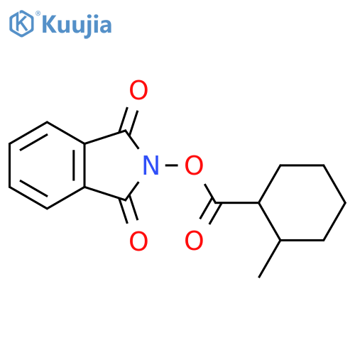 1,3-dioxo-2,3-dihydro-1H-isoindol-2-yl 2-methylcyclohexane-1-carboxylate structure