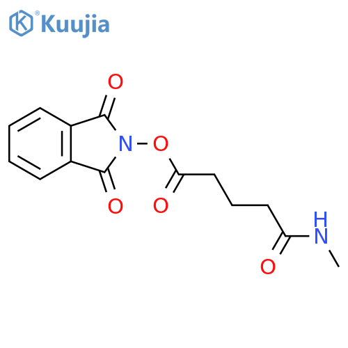 1,3-dioxo-2,3-dihydro-1H-isoindol-2-yl 4-(methylcarbamoyl)butanoate structure