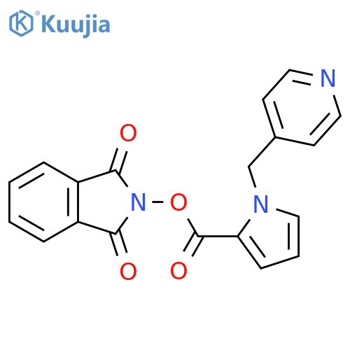 1,3-dioxo-2,3-dihydro-1H-isoindol-2-yl 1-[(pyridin-4-yl)methyl]-1H-pyrrole-2-carboxylate structure
