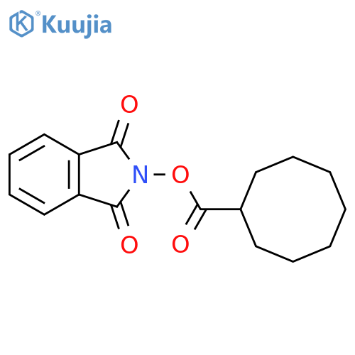 1,3-dioxo-2,3-dihydro-1H-isoindol-2-yl cyclooctanecarboxylate structure