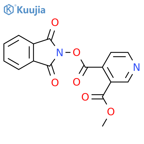 4-(1,3-dioxo-2,3-dihydro-1H-isoindol-2-yl) 3-methyl pyridine-3,4-dicarboxylate structure