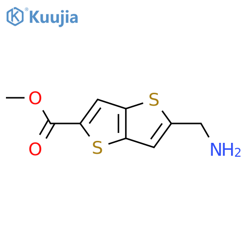 Methyl 5-(aminomethyl)thieno[3,2-b]thiophene-2-carboxylate structure