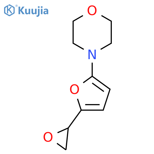 4-[5-(Oxiran-2-yl)furan-2-yl]morpholine structure