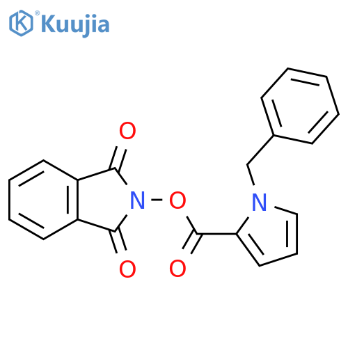1,3-dioxo-2,3-dihydro-1H-isoindol-2-yl 1-benzyl-1H-pyrrole-2-carboxylate structure