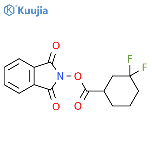 1,3-dioxo-2,3-dihydro-1H-isoindol-2-yl 3,3-difluorocyclohexane-1-carboxylate structure