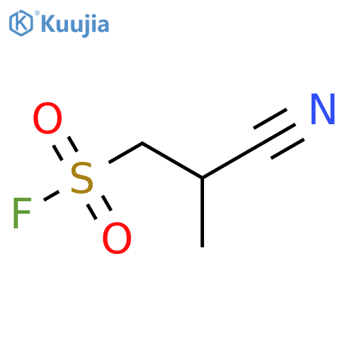 2-Cyanopropane-1-sulfonyl fluoride structure