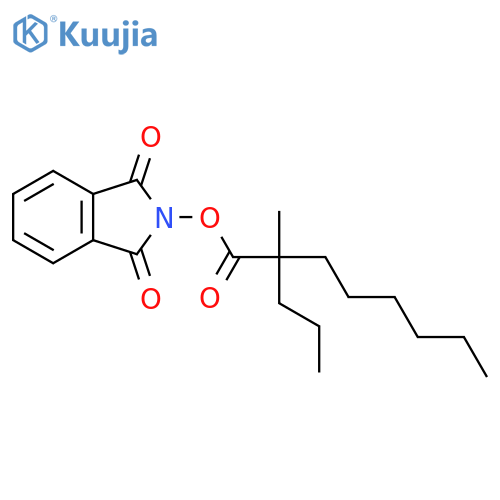 1,3-dioxo-2,3-dihydro-1H-isoindol-2-yl 2-methyl-2-propyloctanoate structure