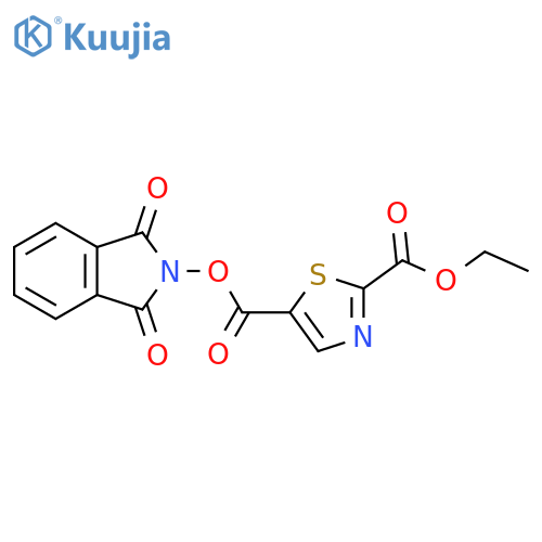 5-(1,3-dioxo-2,3-dihydro-1H-isoindol-2-yl) 2-ethyl 1,3-thiazole-2,5-dicarboxylate structure