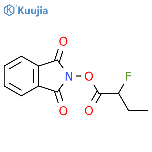 1,3-dioxo-2,3-dihydro-1H-isoindol-2-yl 2-fluorobutanoate structure