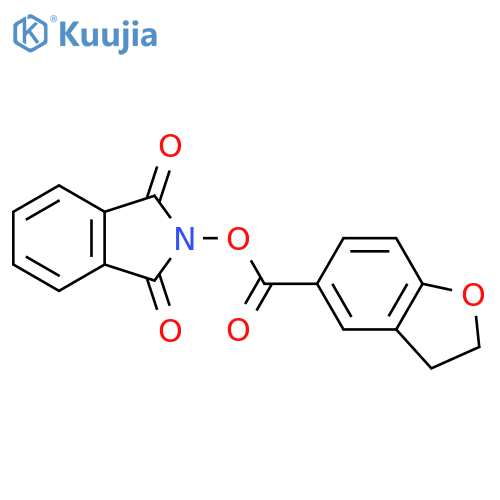 1,3-dioxo-2,3-dihydro-1H-isoindol-2-yl 2,3-dihydro-1-benzofuran-5-carboxylate structure