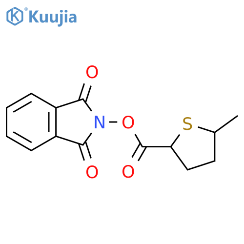 1,3-dioxo-2,3-dihydro-1H-isoindol-2-yl 5-methylthiolane-2-carboxylate structure