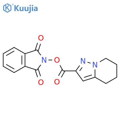 1,3-dioxo-2,3-dihydro-1H-isoindol-2-yl 4H,5H,6H,7H-pyrazolo[1,5-a]pyridine-2-carboxylate structure